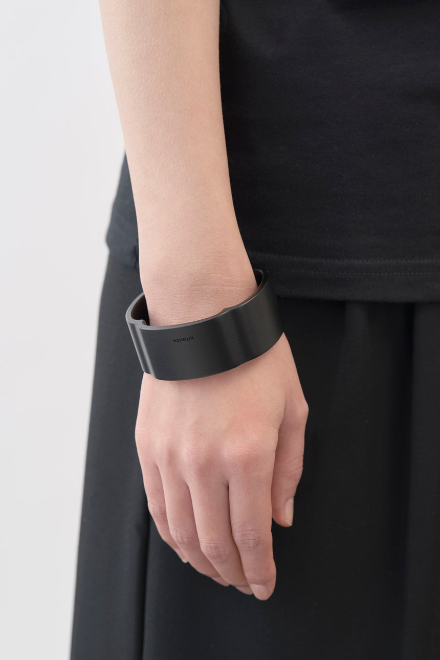 Mokko｜Bangle H28 ブラック｜木瓜（もっこう）｜バングル｜北海道旭川