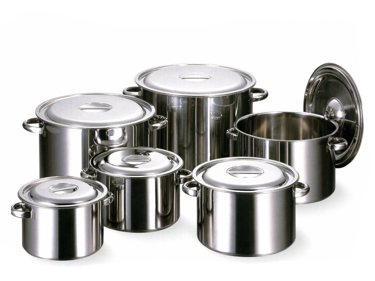 AG 18-8ステンレス 半寸胴鍋 39cm の通信販売 - 【プロ・業務用鍋