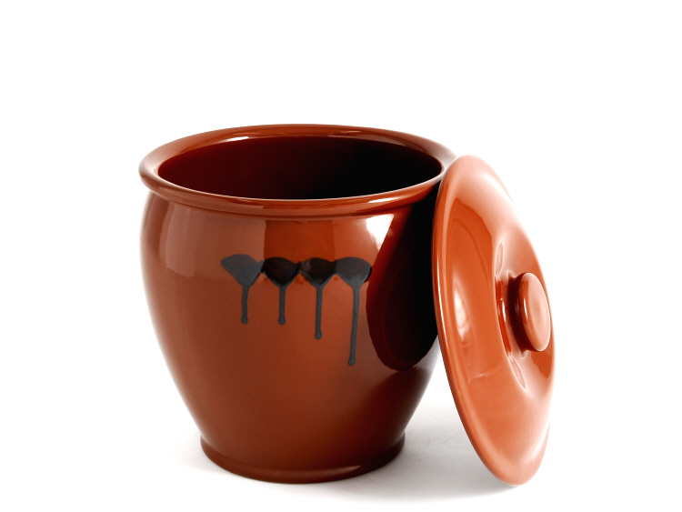 常滑焼 久松 かめ 丸壺蓋付 5号 9.0L の通信販売 - 【常滑焼 久松 かめ