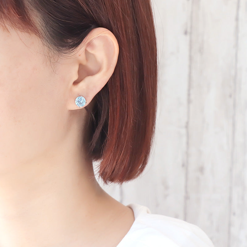 レシピNo.KR0847 貴和クリスタルのビジューピアス2種 – 貴和製作所