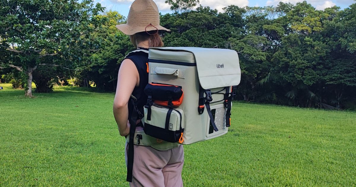 Litheli FrozenPackレビュー！バックパック式ポータブル冷蔵庫は新しい