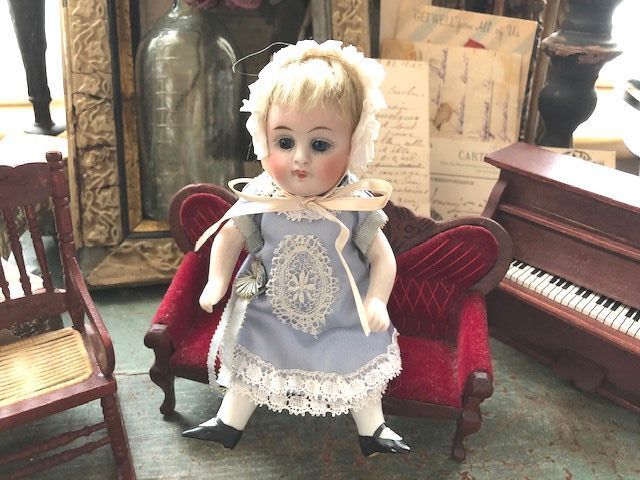 ジャーマンアンティークビスクドール ケストナー208ミニョネットの