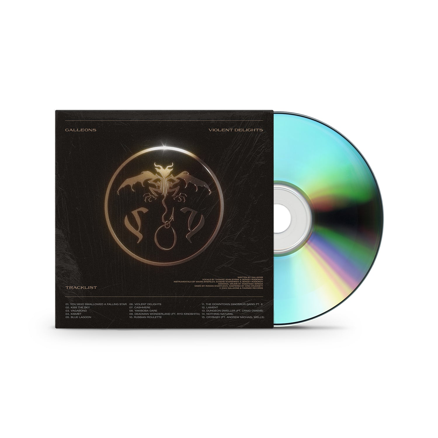 Galleons - Violent Delights CD – Kodiak Creative