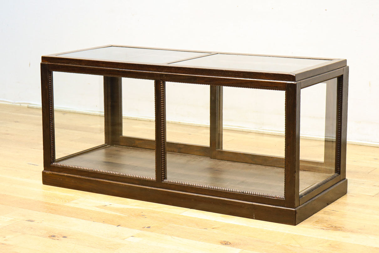 昭和レトロ‼ディスプレイが愉しめる五面ガラスケース BB2931 – 古福庵