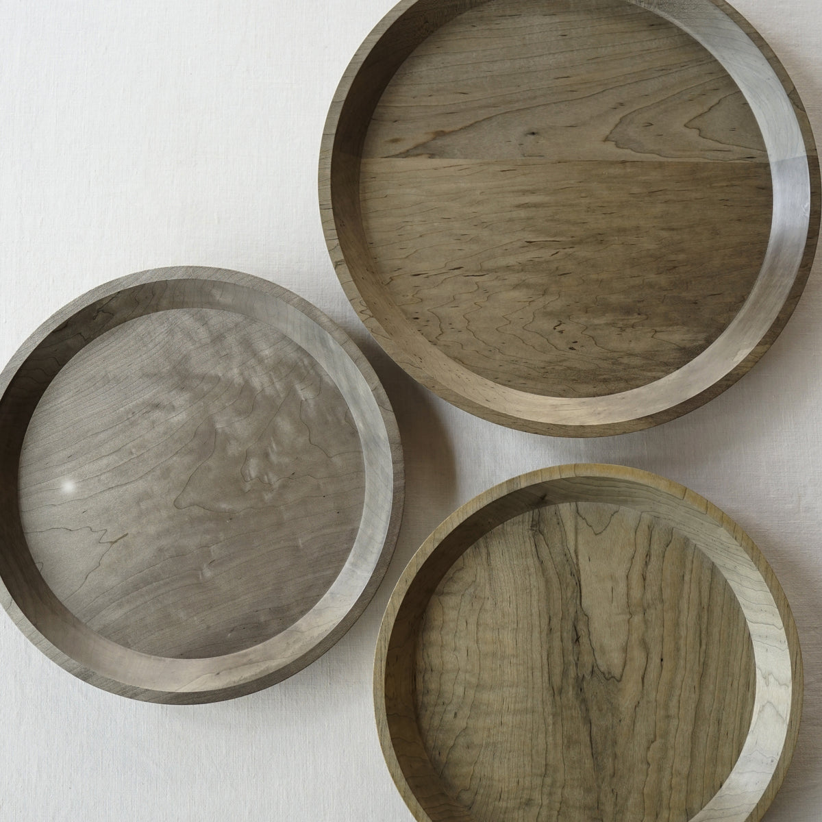 丸トレイ カエデ草木染 IFUJI – KOHORO