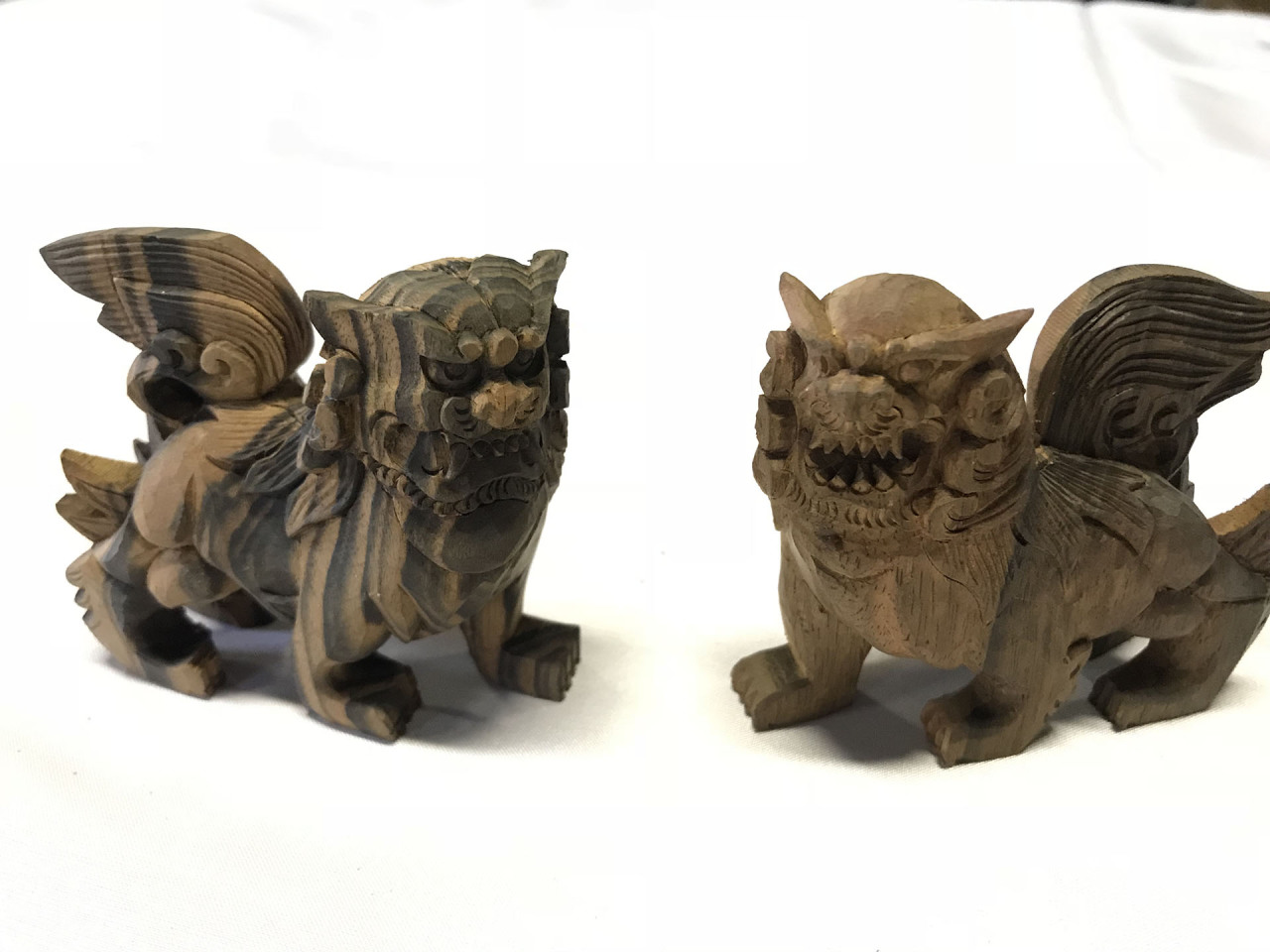 商品No.002》黒檀 獅子 手彫り彫刻木工品 | 通販商品 | 徳島・阿波市