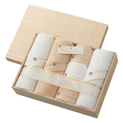今治謹製 ｜至福タオルセット（バスタオル3枚 フェイスタオル3枚