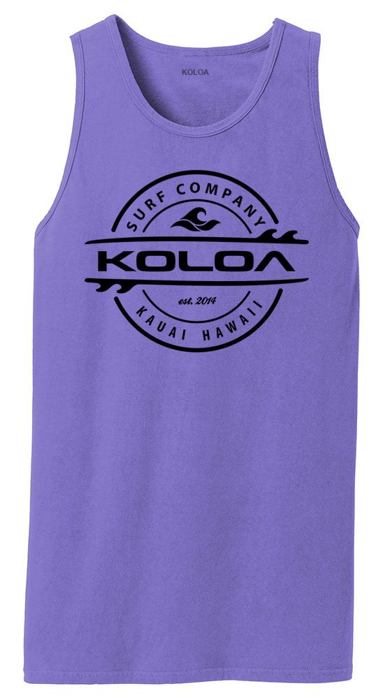 Pigment-Dyed Tank Tops | Koloa Surf Company | Koloa Surf Company