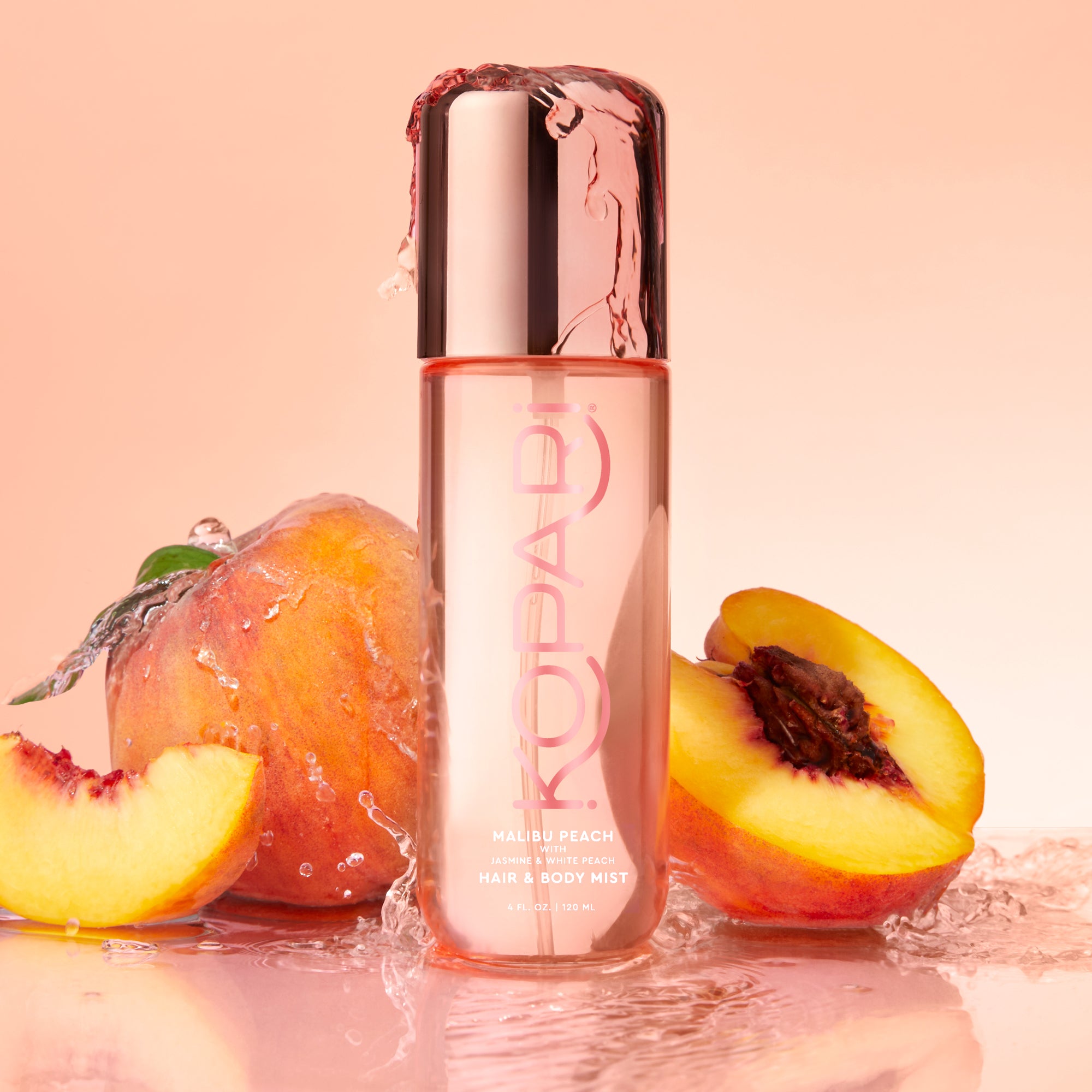 Juicy Peach Hair & Body Mist – Kopari Beauty
