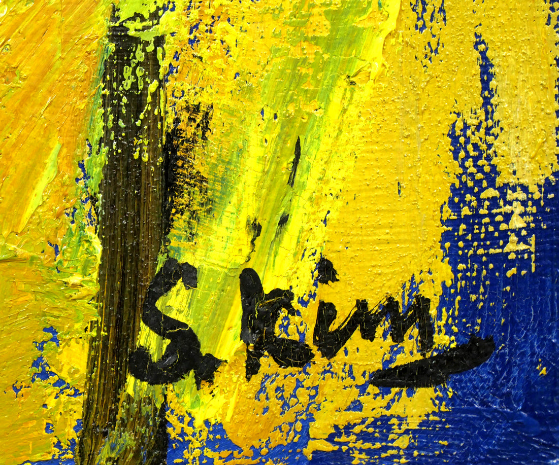 木村捷司「アネモネ」油絵・F6号 絵画買取・販売の小竹美術