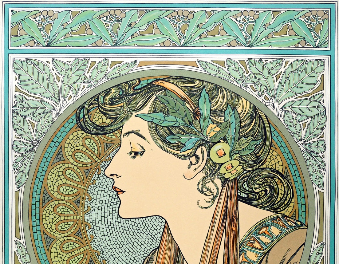アルフォンス ミュシャ(Alphonse MUCHA)「ローレル（LAUREL