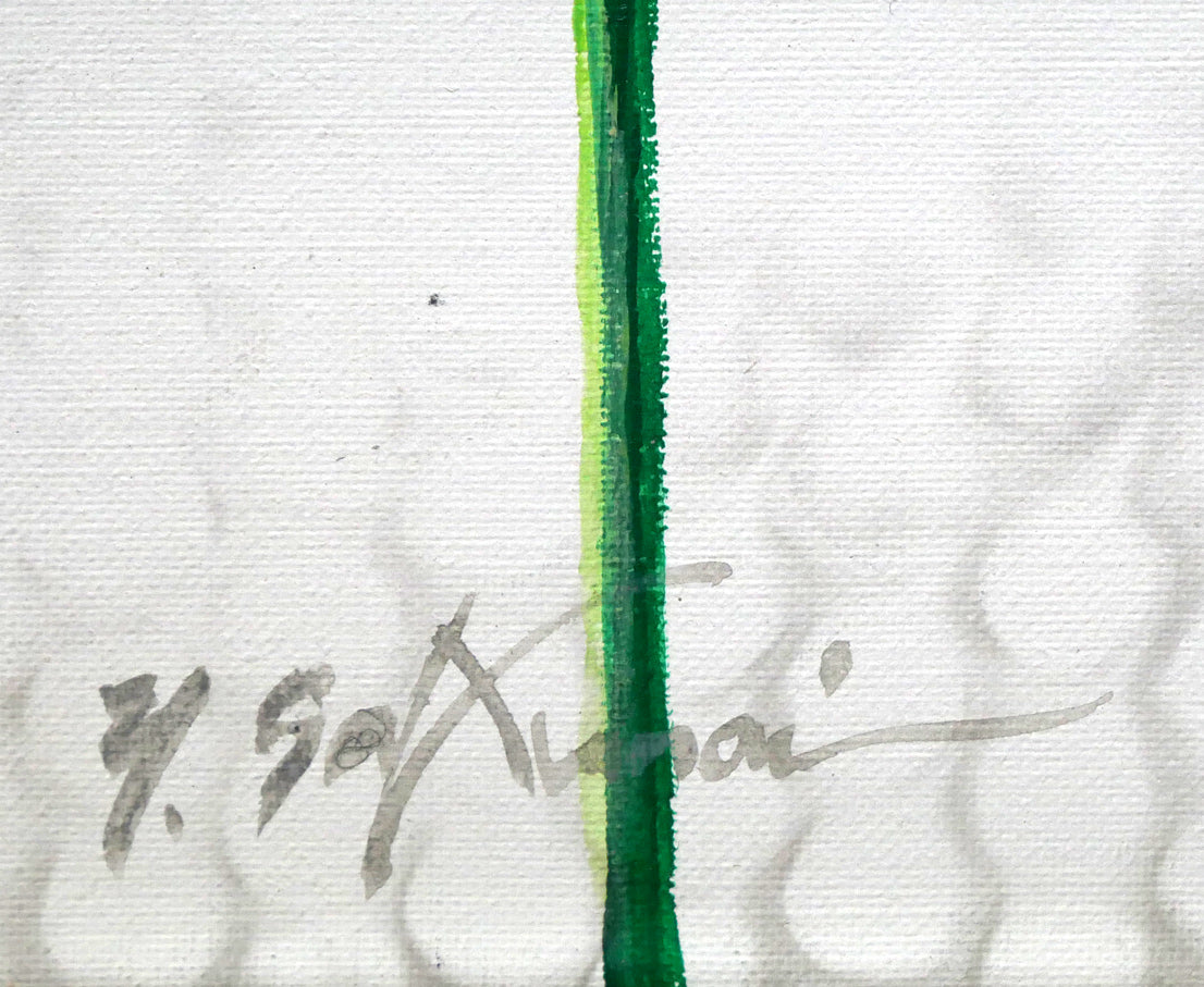 櫻井幸雄「出番のないベンチシリーズ」油絵・F8号 絵画買取・販売の