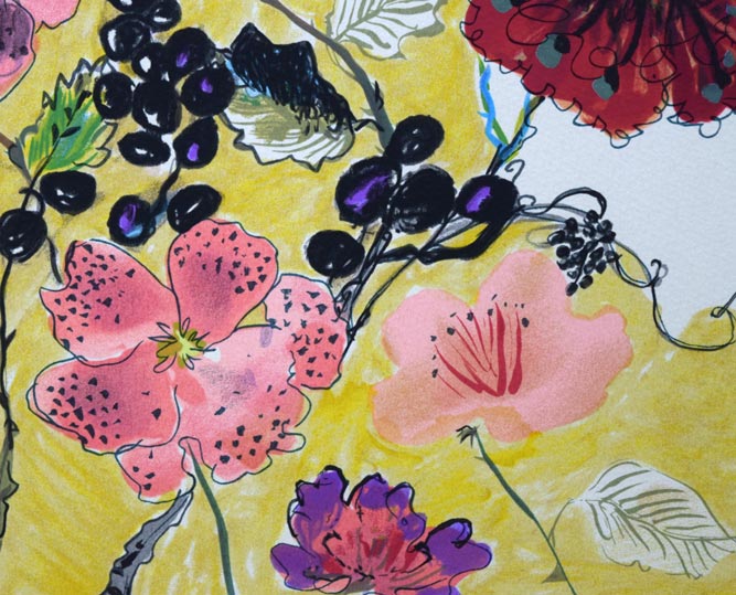 フジ子ヘミング「スエーデンの歌」シルクスクリーン版画 絵画買取