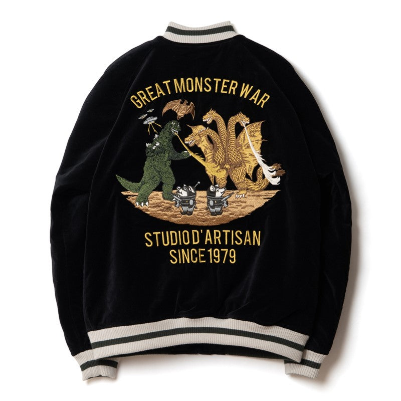 GZ-013 / STUDIO D'RTISAN Reversible Velveteen Souvenir Jacket
