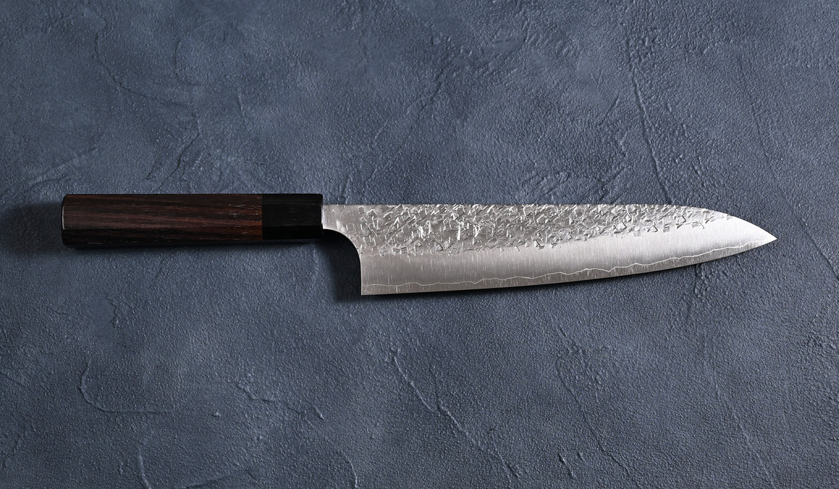 黒﨑優 Yu Kurosaki 雫 牛刀包丁210mm SG2粉末ハイス鋼 紫檀八角柄