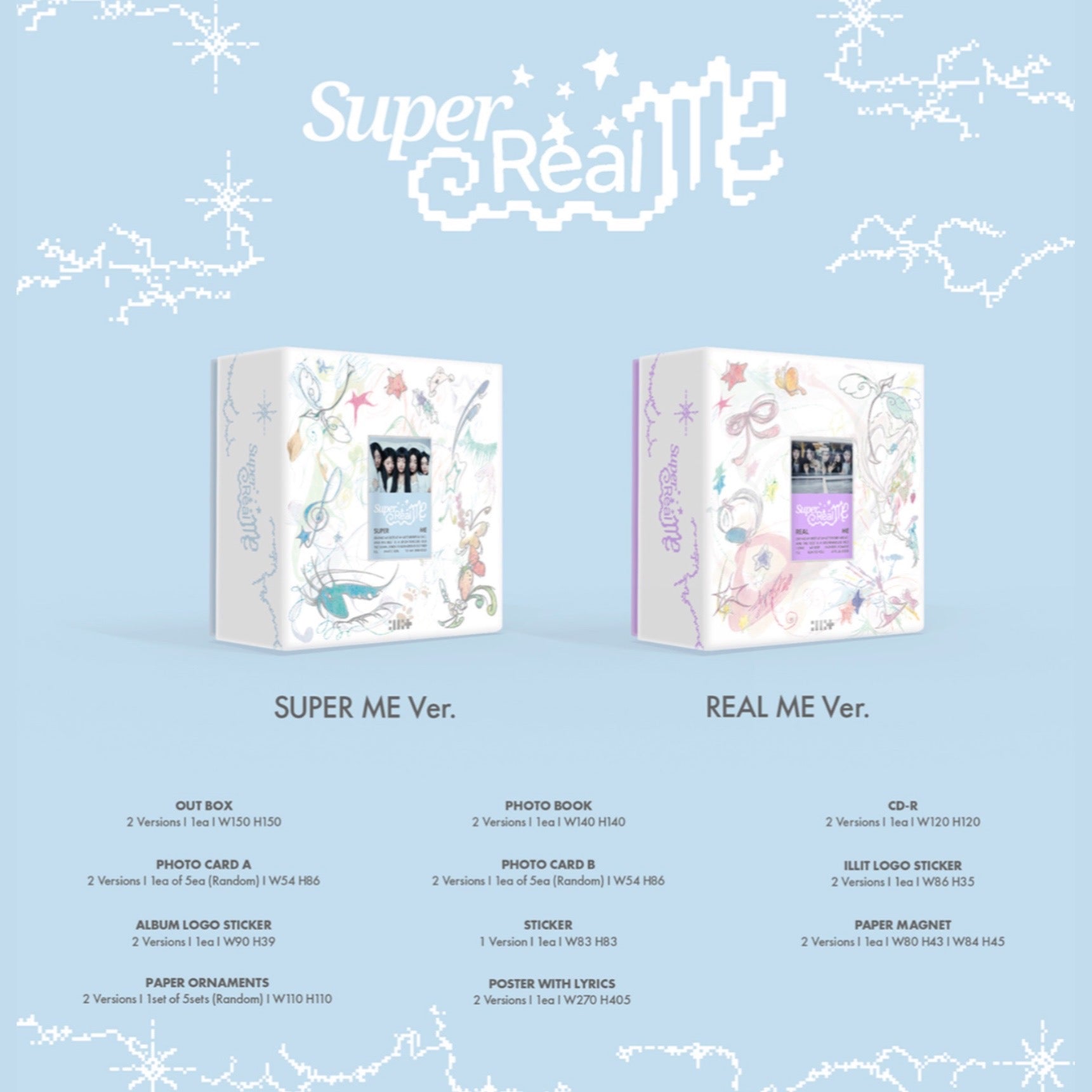 ILLIT - SUPER REAL ME 1st Mini Album – K-STAR