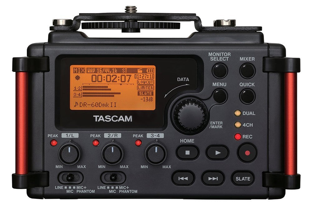 TASCAM DR-60DMKII Portable Recorder for DSLR Filmmakers – Kraft Music