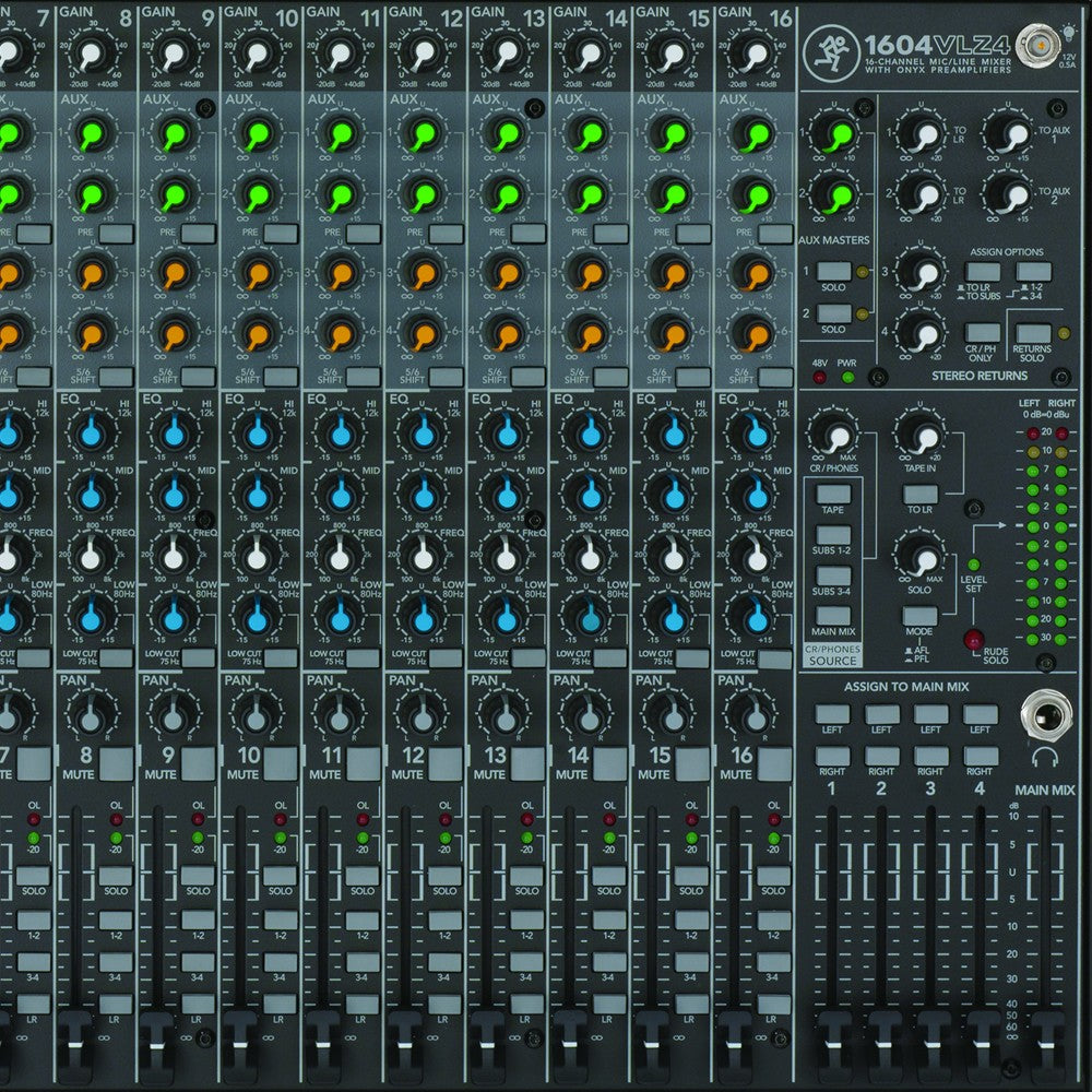 Mackie 1604VLZ4 16-Channel Compact 4-Bus Mixer – Kraft Music