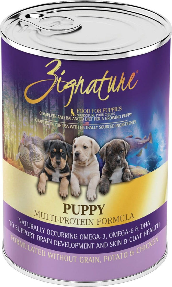 Zignature Grain Free Puppy Multi-Protein Formula Canned Dog Food