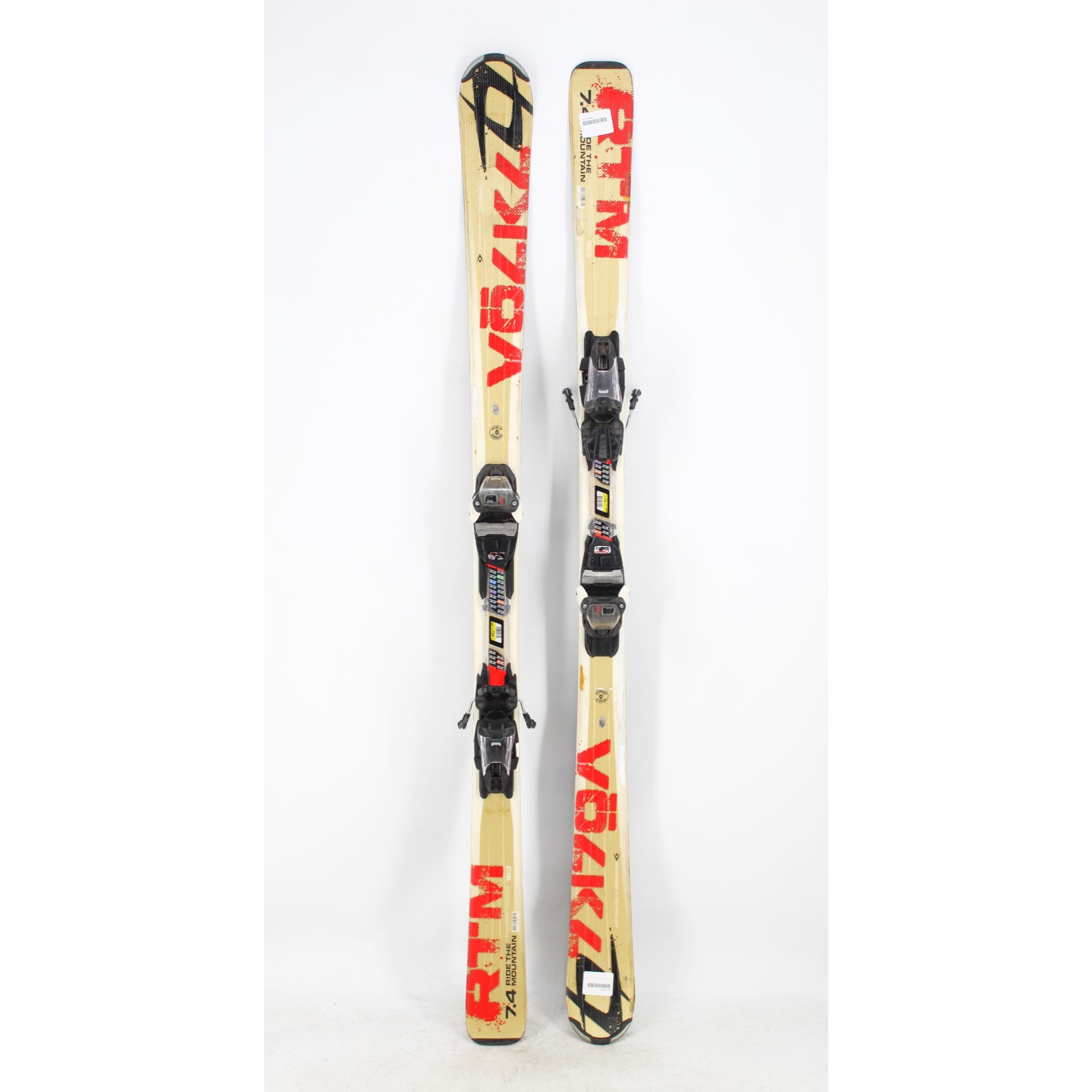 Volkl RTM 7.4 Skis with Bindings - 163 cm Used | eBay
