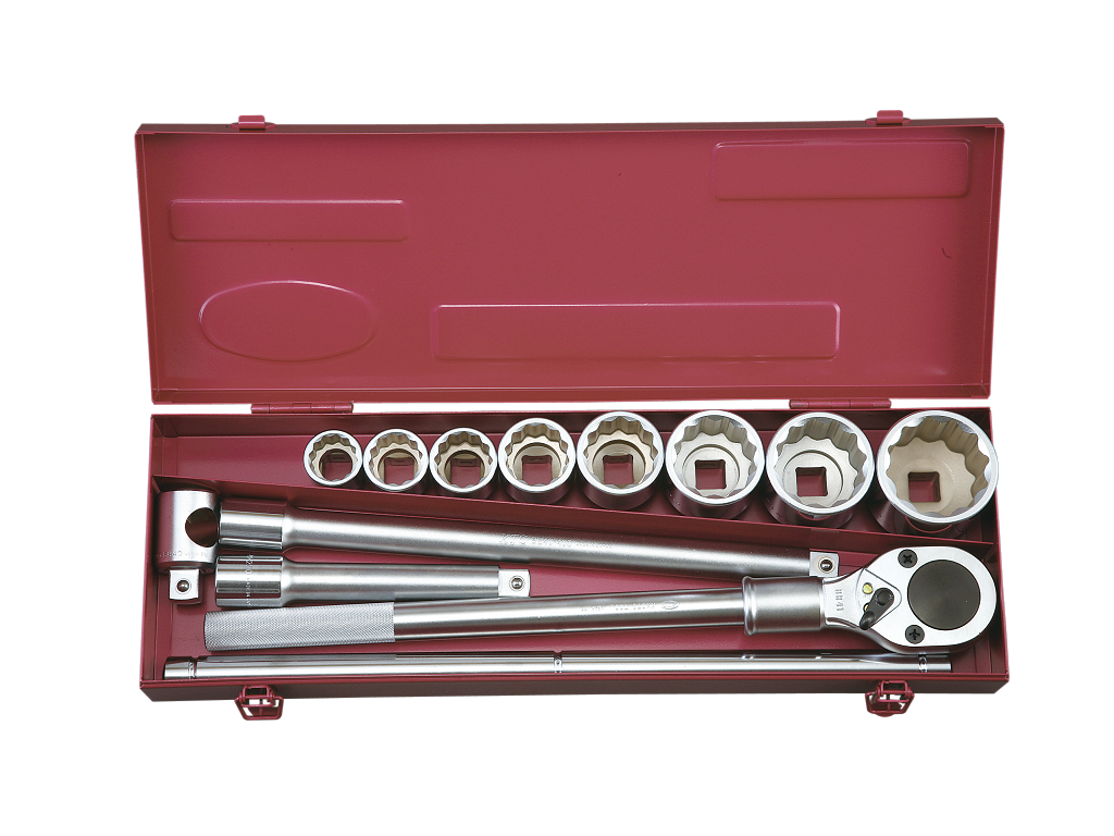 19.0sq.ソケットレンチセット[13点] | KTCツールオフィシャルサイト
