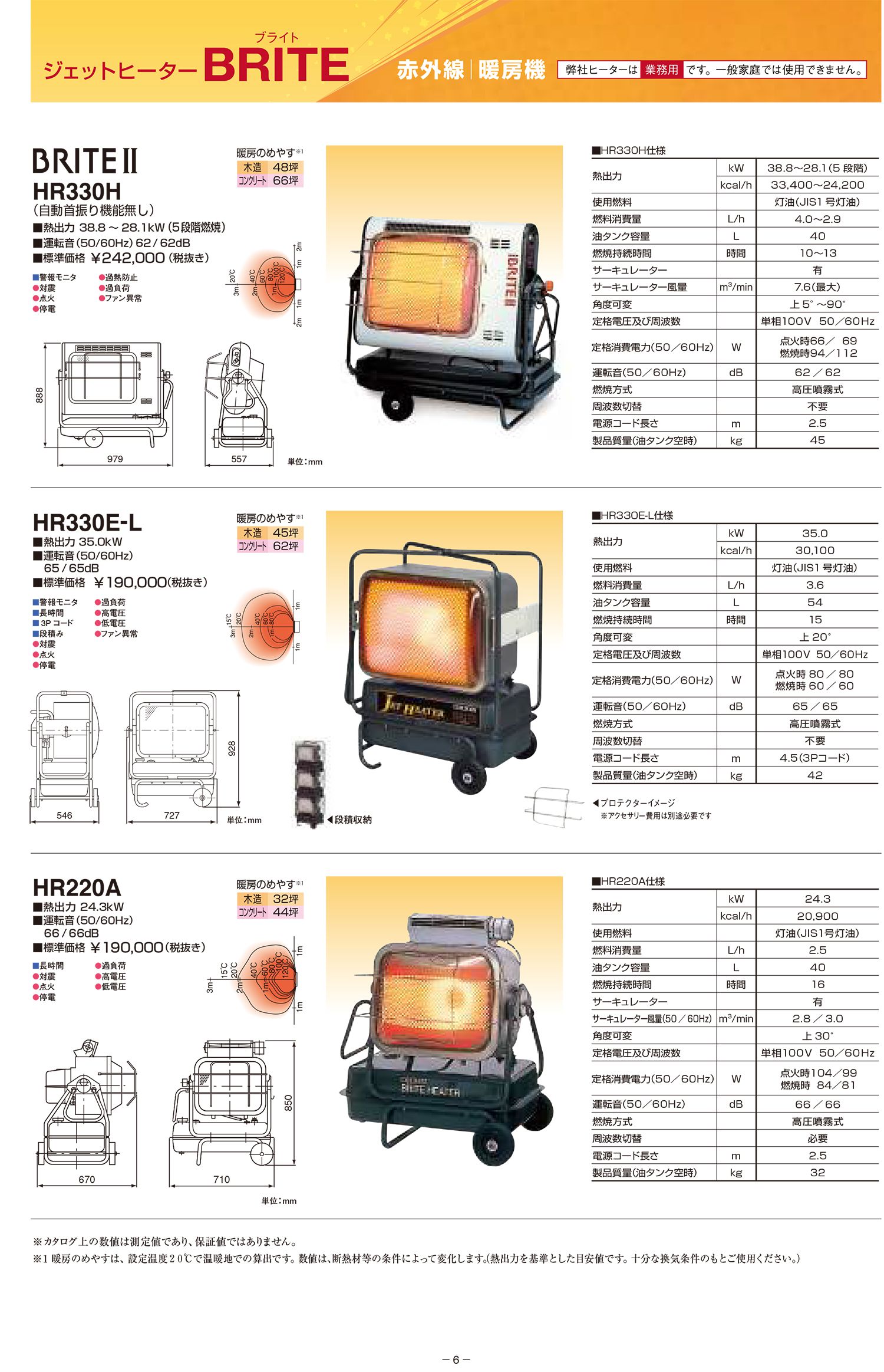 オリオン(ORION) HS290-L ジェットヒーターHS 熱交換式温風機 送料無料