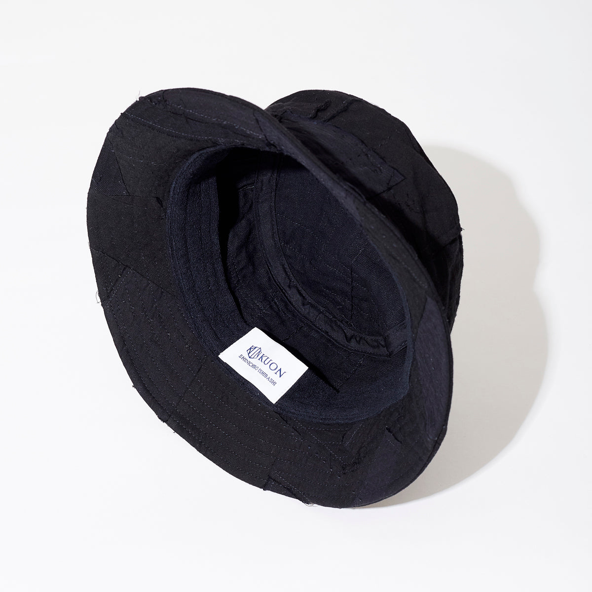 BORO Bucket Hat (Black) – KUON Tokyo