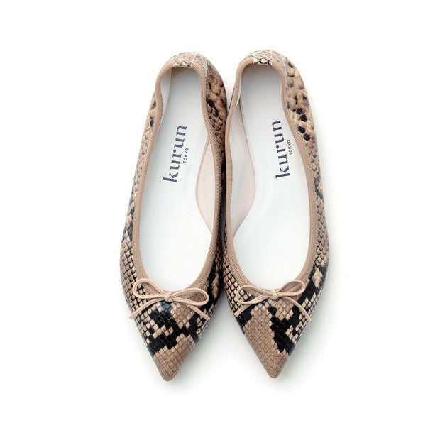 Mathilde -Pythonprint Beige パイソンプリント ベージュ(Limited