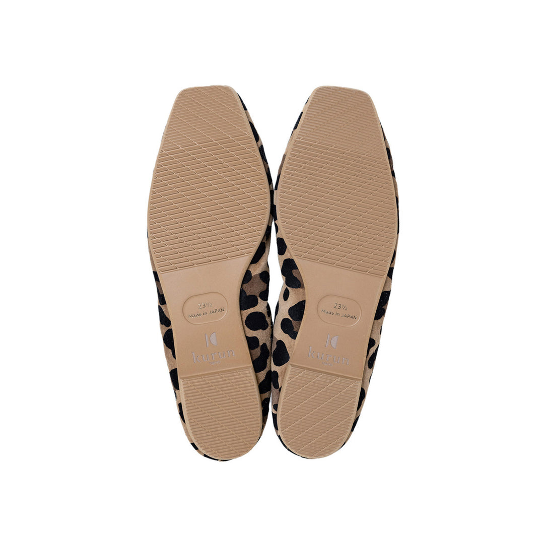 Giselle -Leopardprint Camel ビッグレオパードプリント キャメル