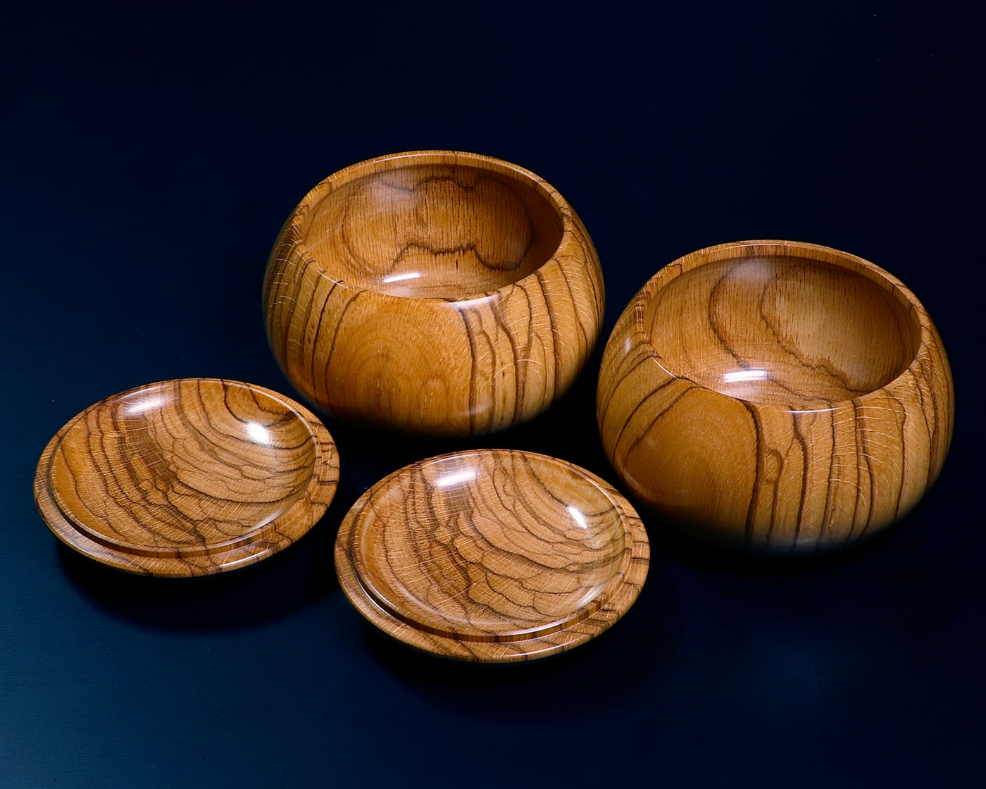 樫 碁笥 特大 ~35号碁石用 GKKS-MR35-410-02 – kurokigoishiten