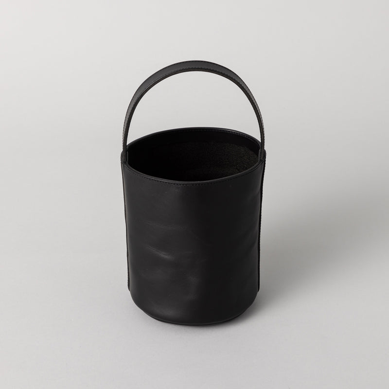 レザー バケットバッグ Bucket tote 黒 S – kuros.style