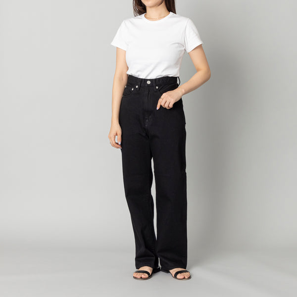 デニムパンツ OPTIMA BLACK ONE WASH 黒 – kuros.style