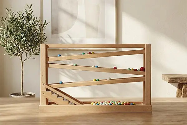 BECK(ベック) クーゲルバーン｜玉転がし×鉄琴の音が楽しい木のおもちゃ