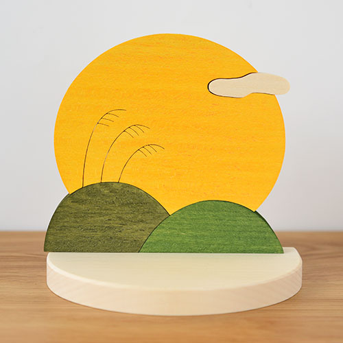 彩り歳時記9月 お月見｜木のおもちゃ KURABOKKO