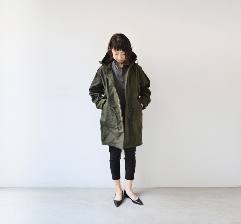 大人の女性のミリタリー～「ヤエカ」のモッズコート | 暮らしと