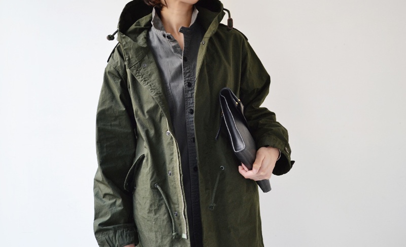 大人の女性のミリタリー～「ヤエカ」のモッズコート | 暮らしと