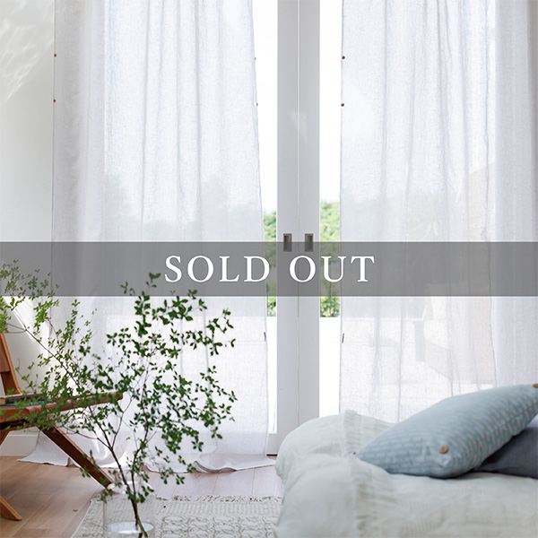 自然素材 カーテン ナグ きなり 麻100% - ナチュラルカーテン madomo