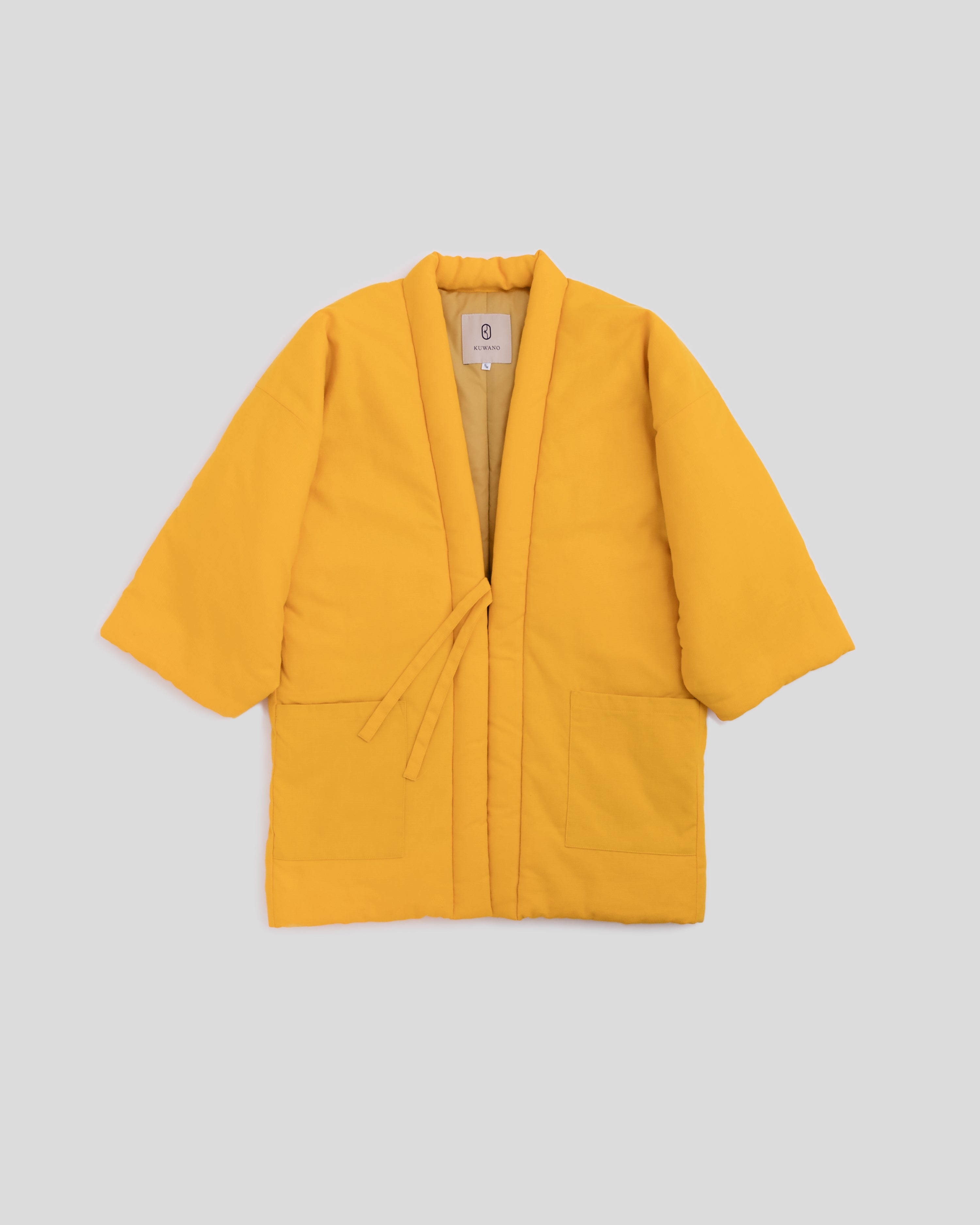 Yamabuki Yellow Hanten Housecoat – Kuwano