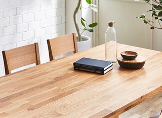 Anita無垢材ダイニングテーブル 幅1800 ホワイトオーク