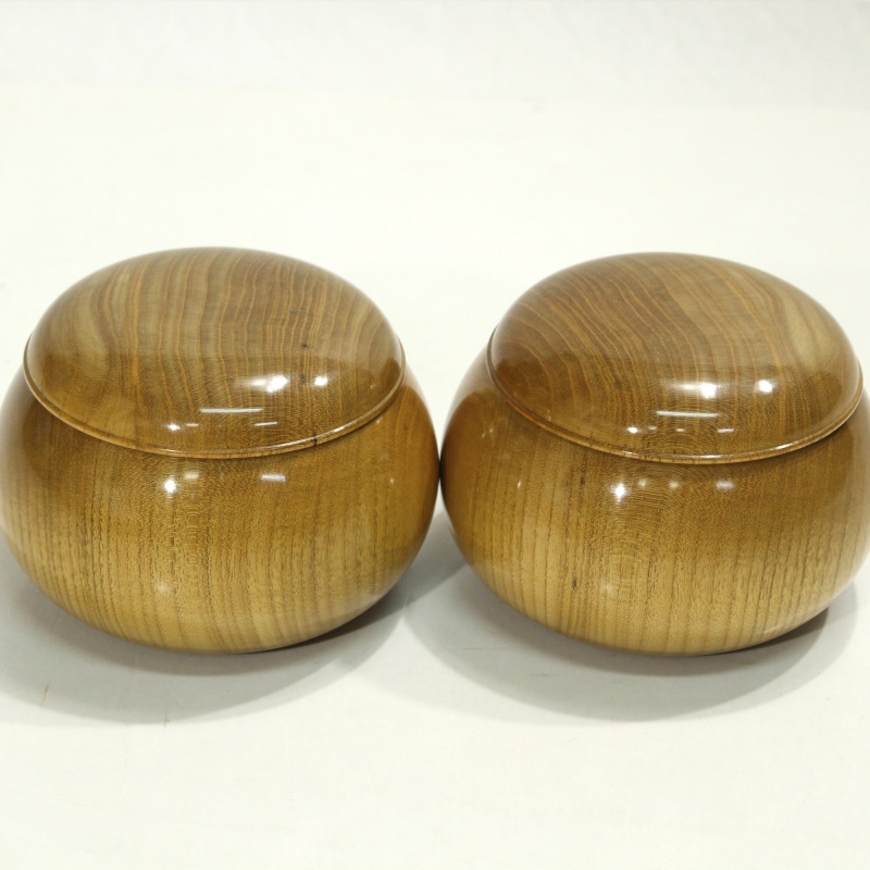 タガヤサン碁笥 鉄刀木碁笥 柾目 特大平形 Amazon | タガヤサン碁笥 鉄