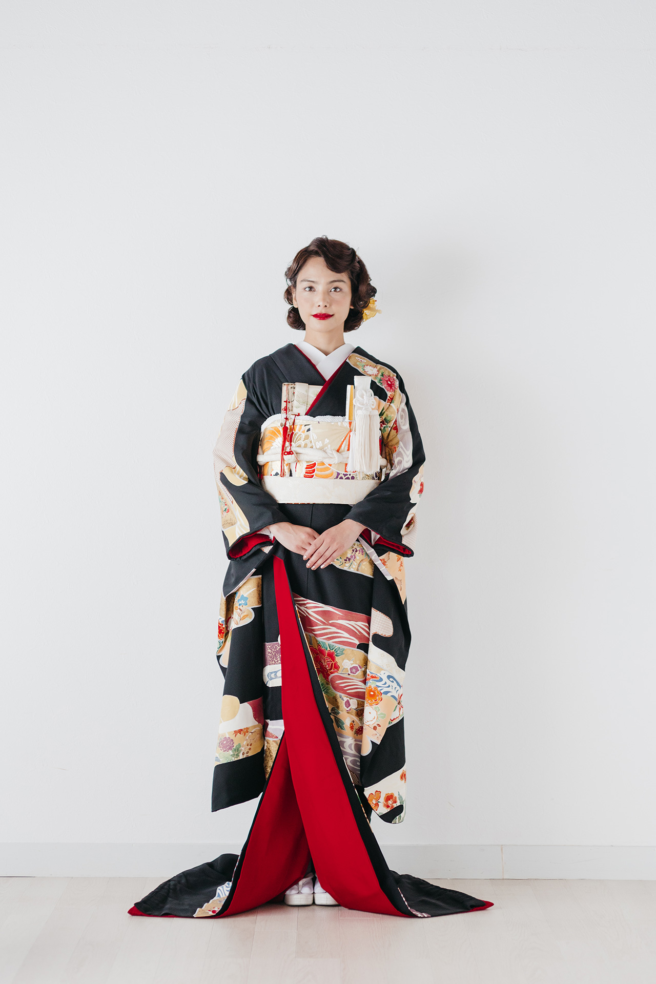 黒引き振袖の花嫁（2023.07.24） | 京都町家寫眞館