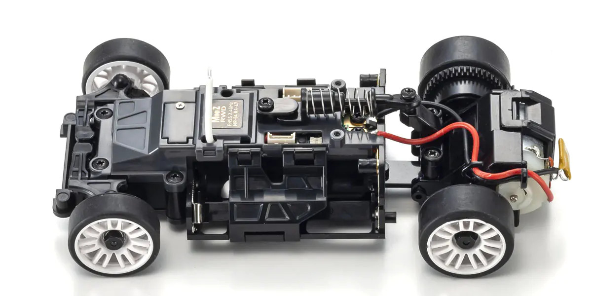 MINI-Z RWD MR-04 readyset Porsche 911 GT3 RS GT Silver metallic