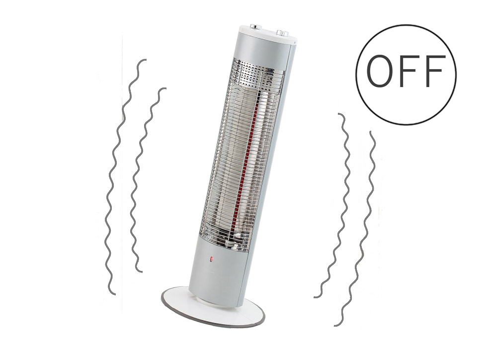 販売終了】シーズヒーター遠赤電気ストーブKSS-0821 | コイズミ