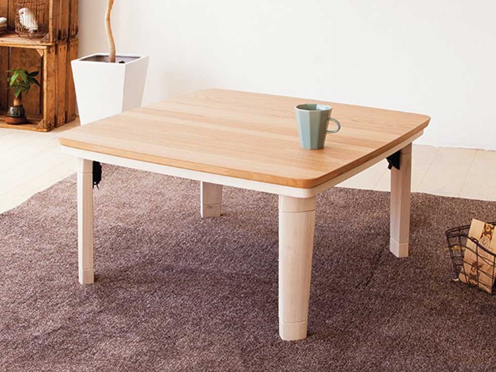 販売終了】家具調こたつ80x80cmKTR-3204F | コイズミオンラインショップ