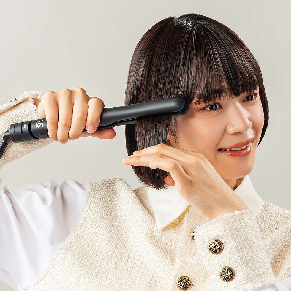 dyson ストレート ヘアアイロン V字型プレート dyson ストレート ヘア