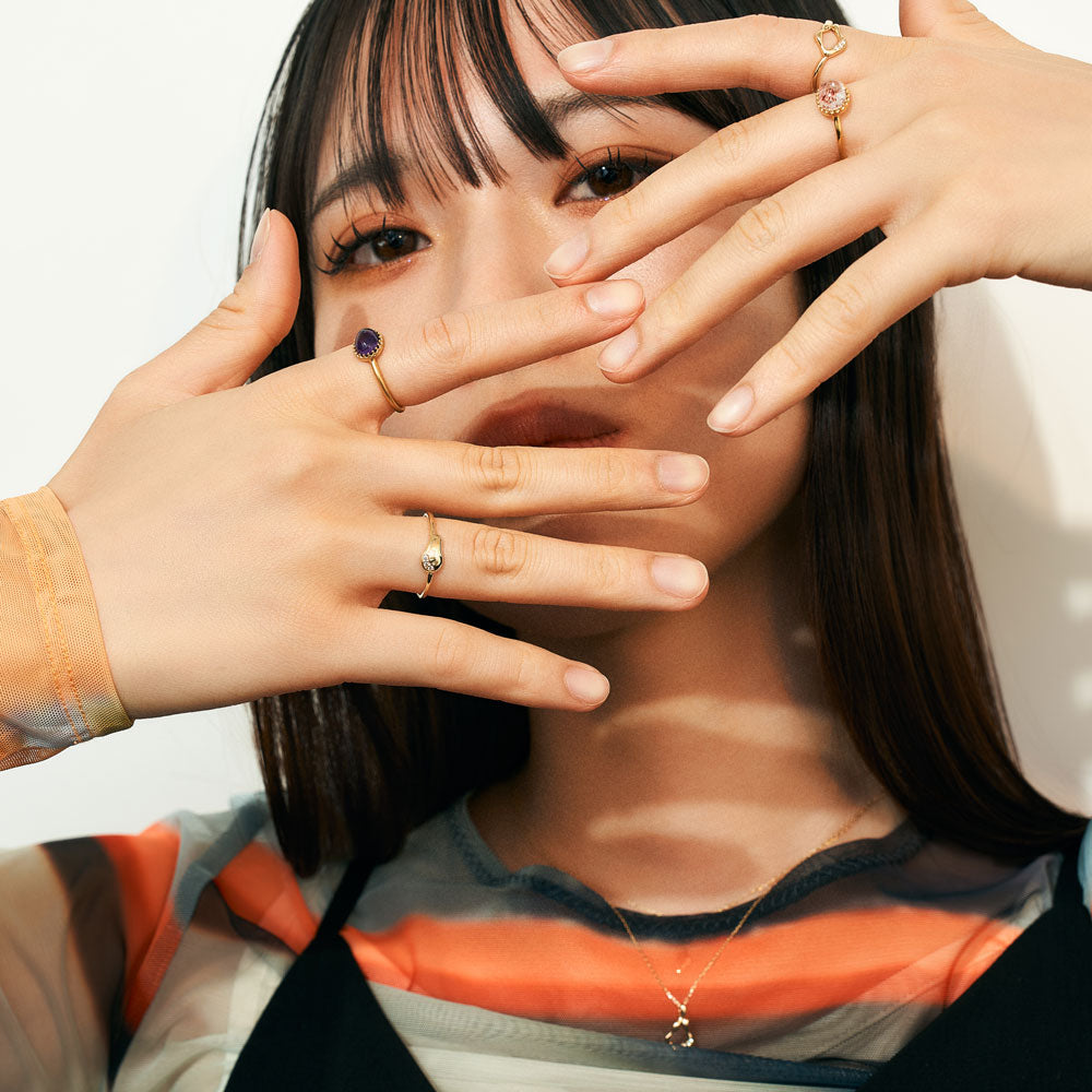 受注生産】SV925 ストロベリークォーツ リング ｜96-2409 – L&Co.