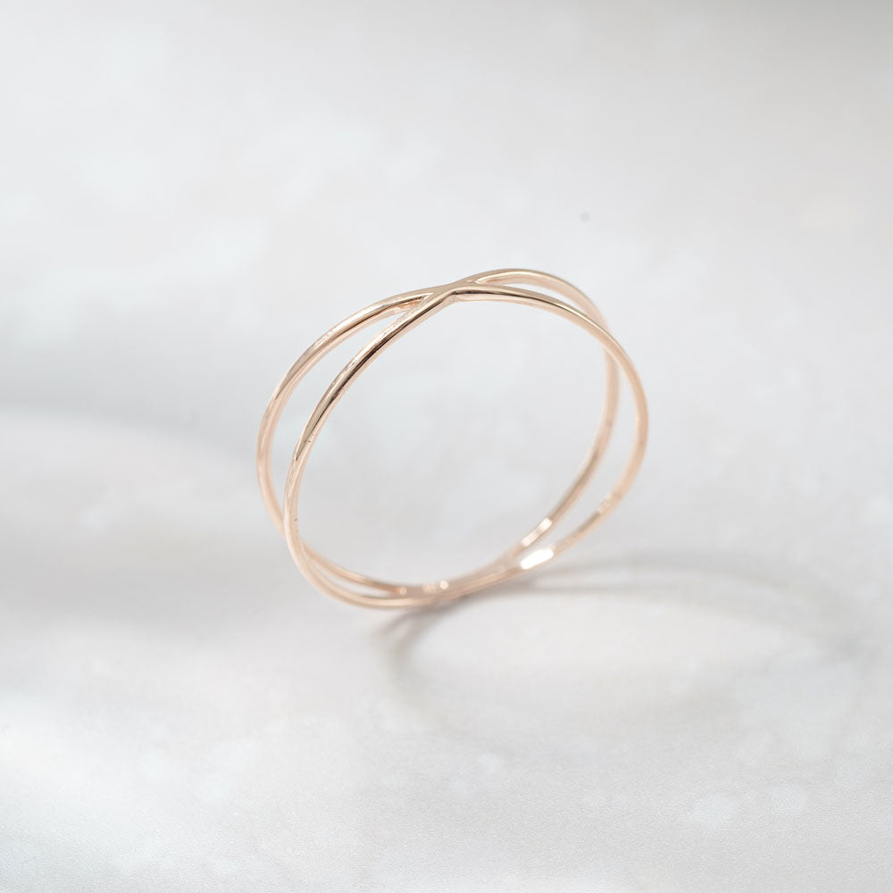 L&Co.(エルアンドコー)】 リング｜K10 クロス リング(36-2111-2119