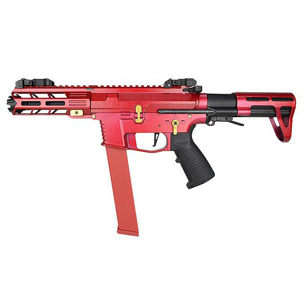 L.A.ホビーショップ / 電動ガン NEMESIS【X9】SMG/レッド [CA-048-RED