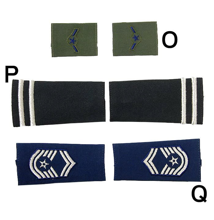 1ペア】アメリカ空軍 USAF ショルダー階級章 新品 US-SHRANK- – L.A.BOY