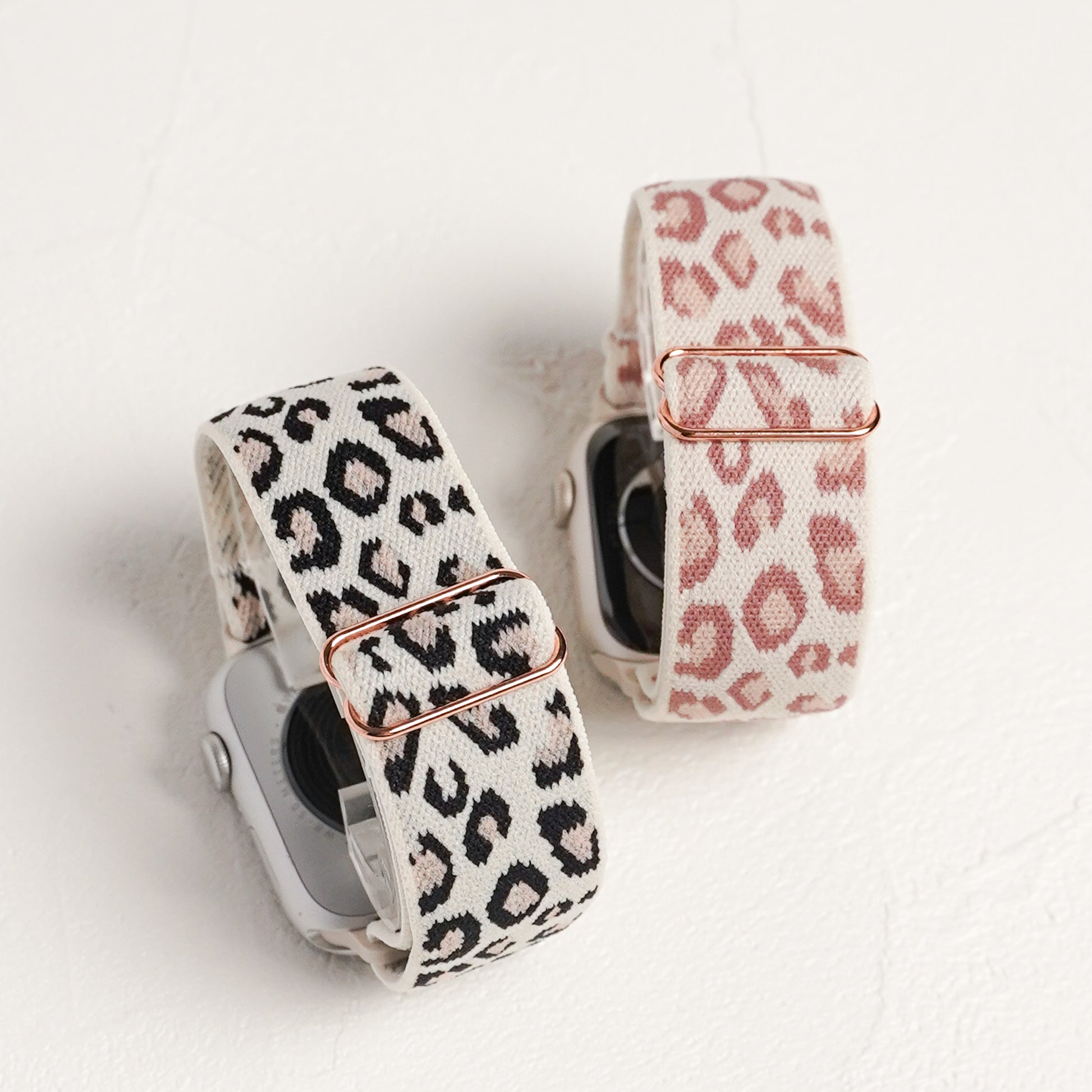 ナイロン レオパード アニマル アップルウォッチバンド ヒョウ柄 Apple